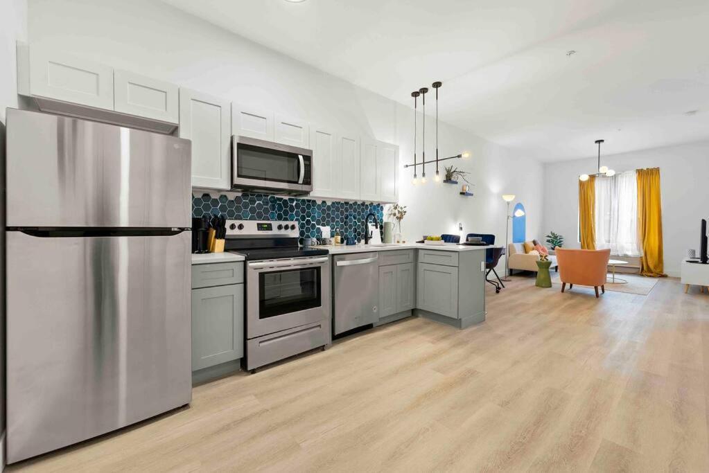 Contemporary Luxury Br, Ewr Airpt, Nyc, Free Pkng, Prudential Cntr, American Dream Mall Елизабет Екстериор снимка